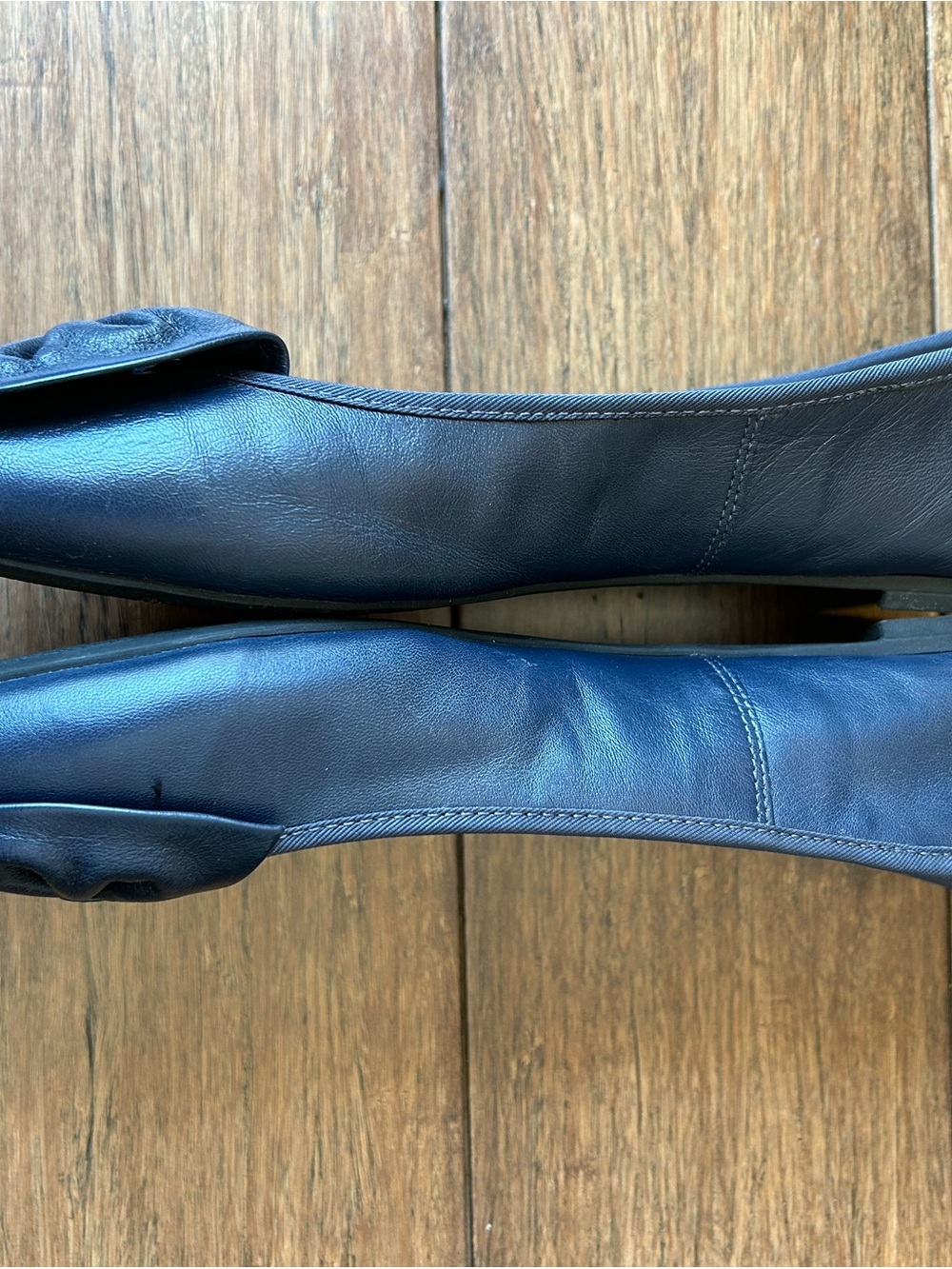 Circus by Sam Edelman Navy Bow Flats - Picture 3 of 12